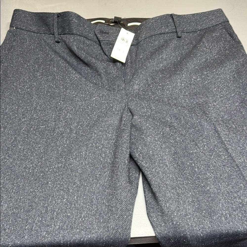 Gray Tweed Dress Pants